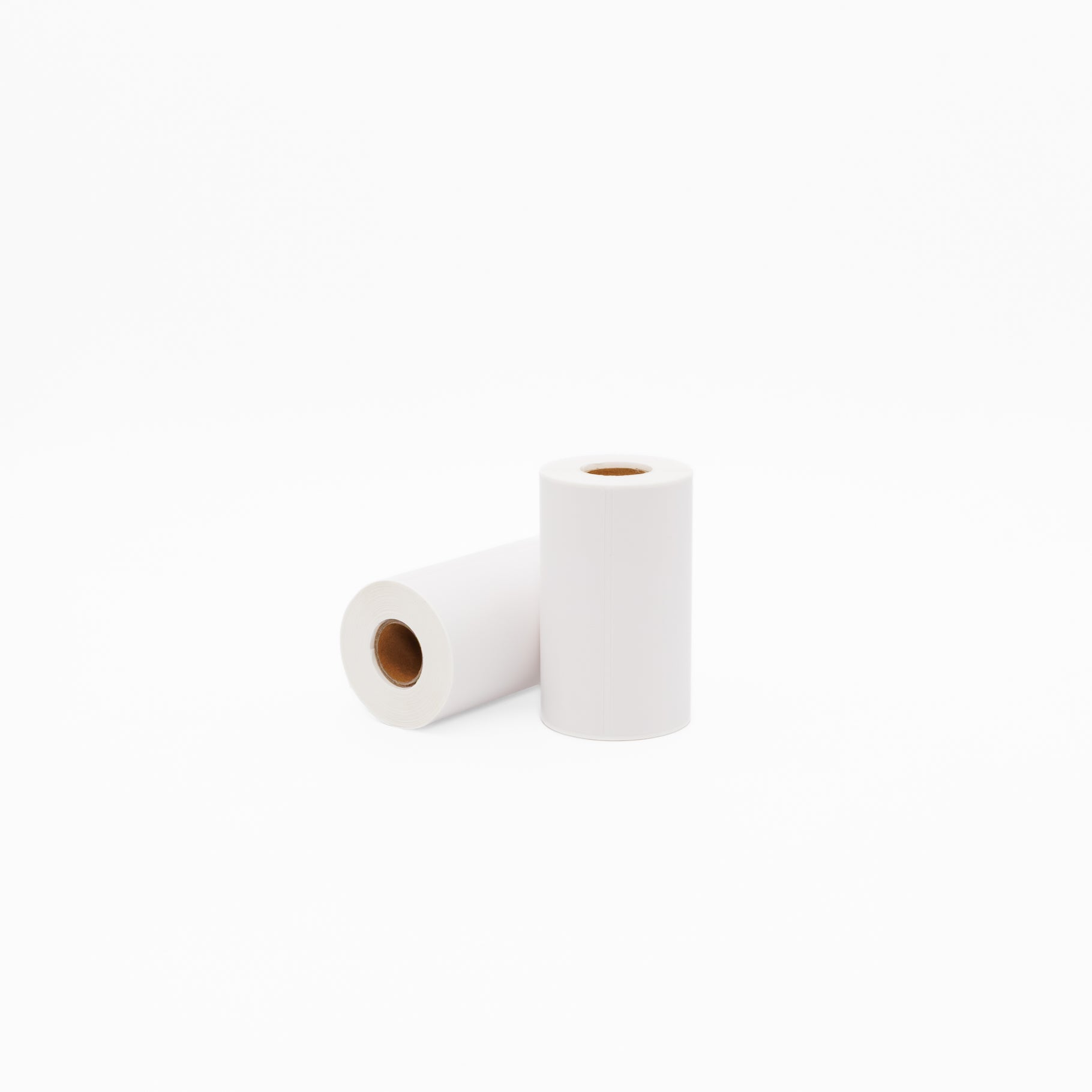 Thermal Direct Label Paper White Permanent 102mm x 77mm Perf. 500/roll 25mm core - Omni Packaging 