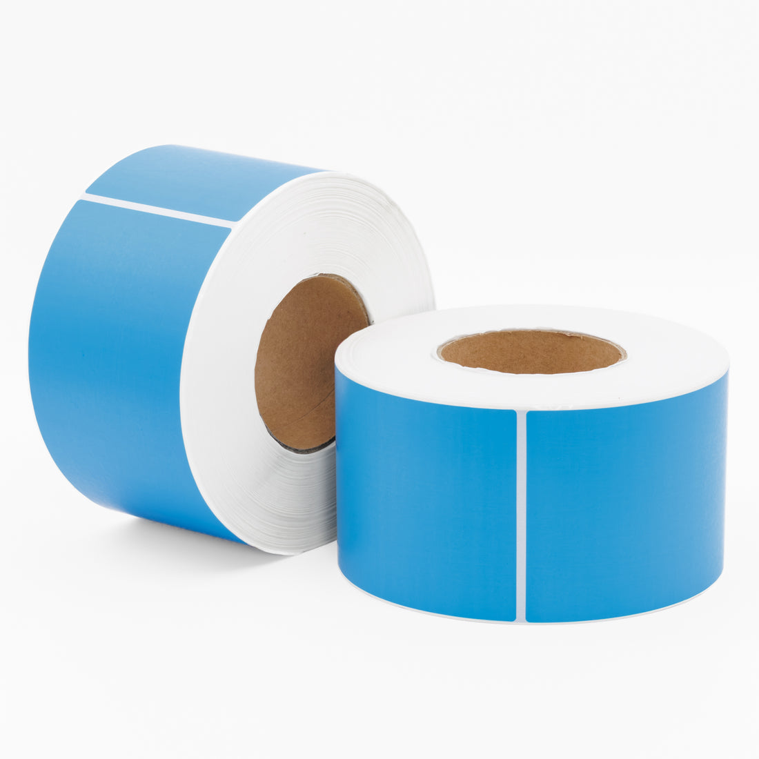 Thermal Labels Transfer 90mm x 250mm 500/roll 76mm core Blue - Omni Packaging 
