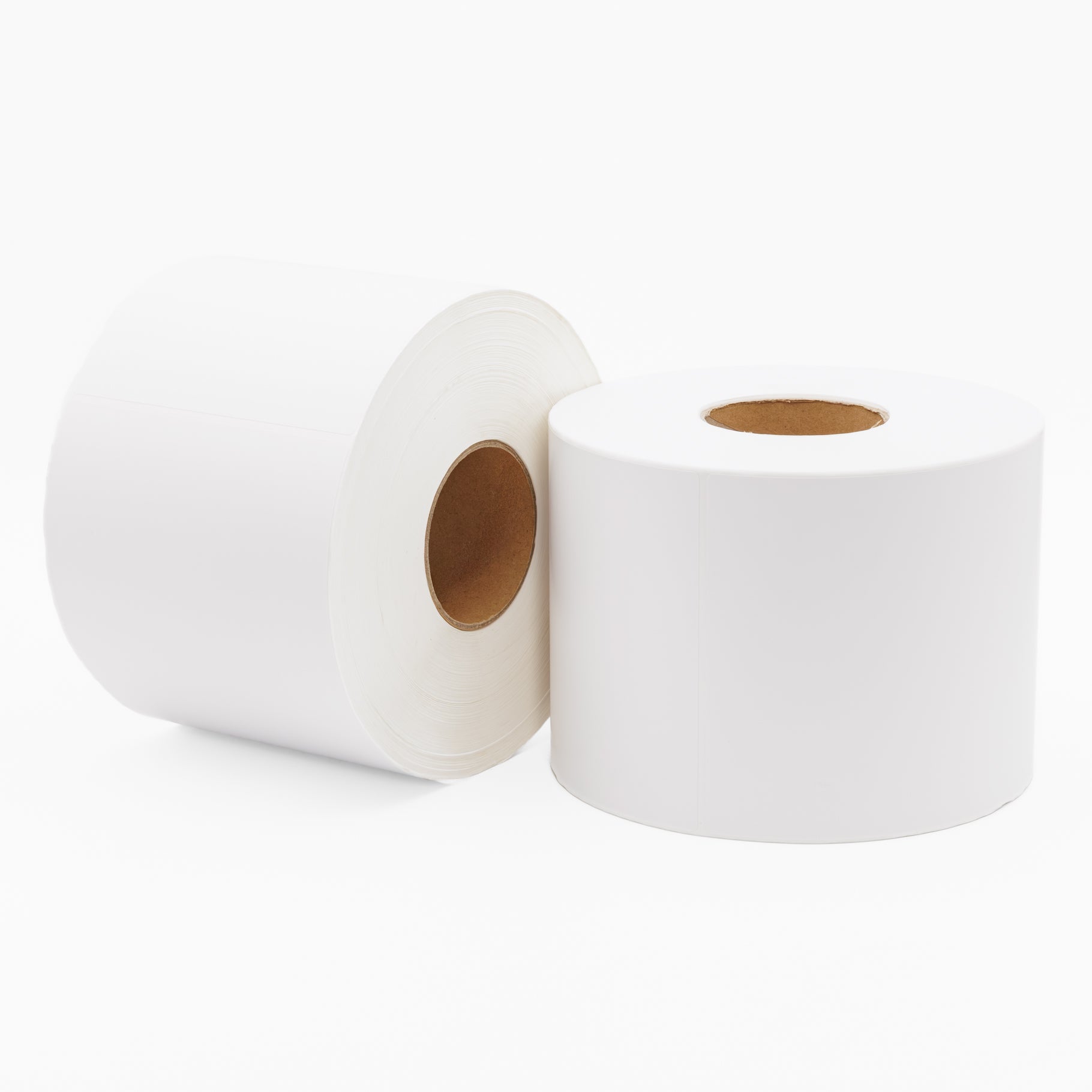 Thermal Direct Label Paper White Permanent 150mm x 210mm Perf. 750/roll 76mm core - Omni Packaging 