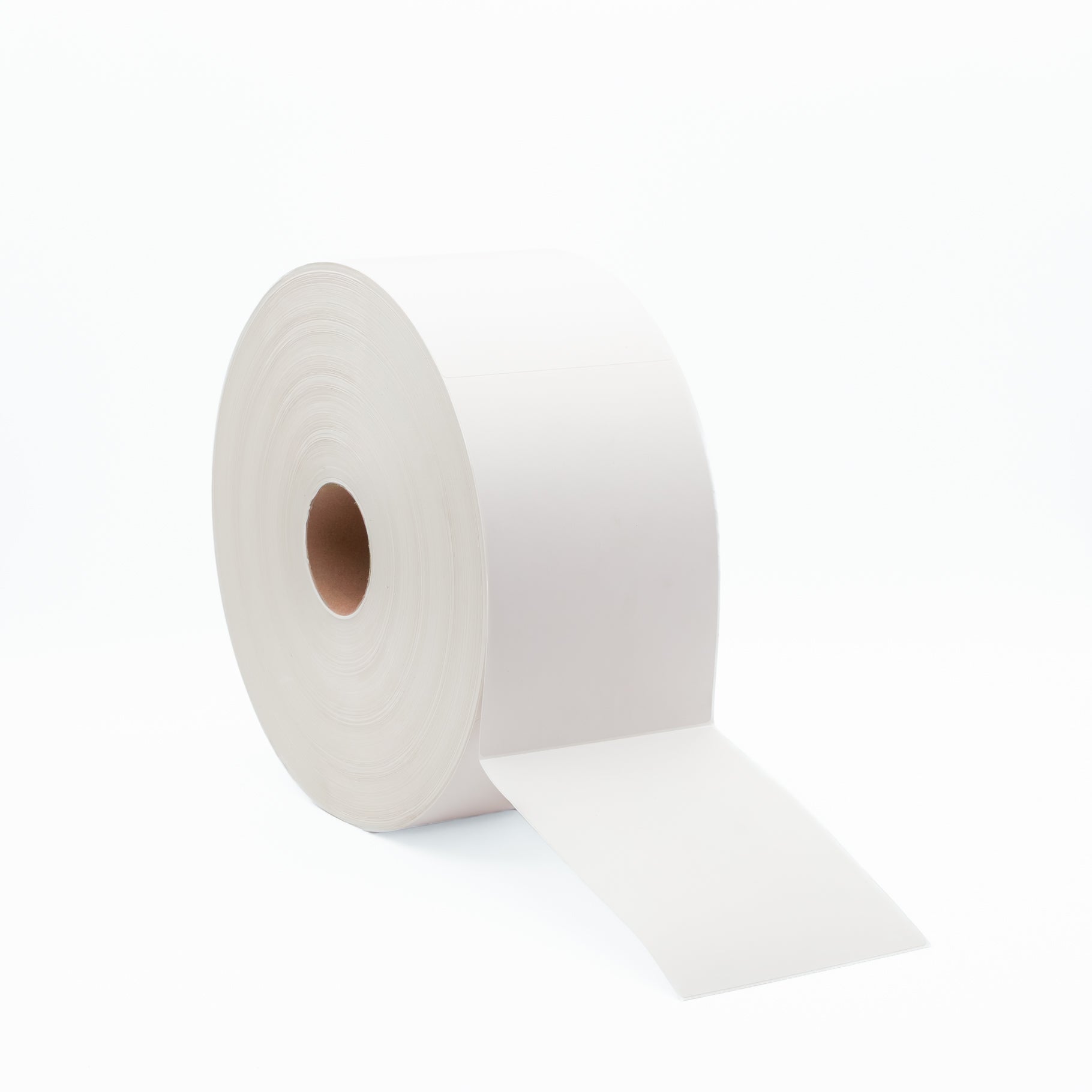 Thermal Direct Label Paper White Permanent 150mm x 210mm Non Perf. 2800/roll 76mm core - Omni Packaging 