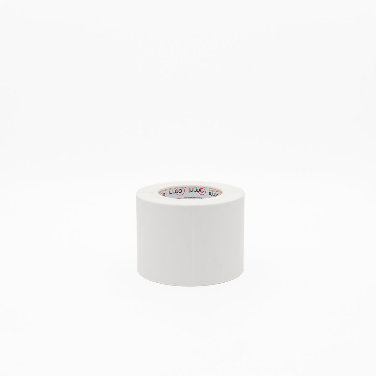 Thermal Direct Label Paper White Permanent 102mm x 102mm Perf. 1500/roll 76mm core - Omni Packaging 
