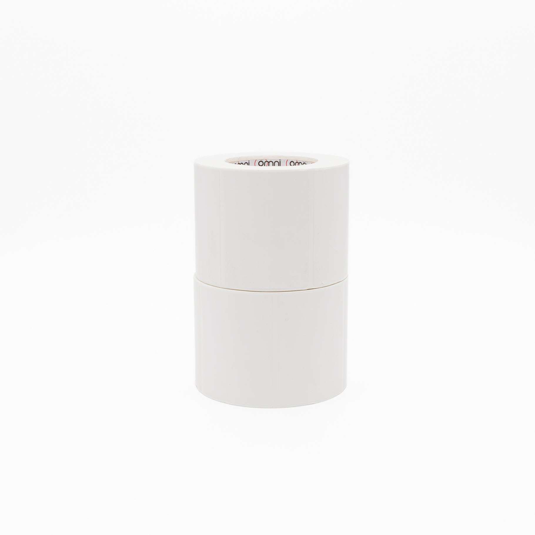 Thermal Direct Label Paper White Permanent 102mm x 102mm Perf. 1500/roll 76mm core - Omni Packaging 