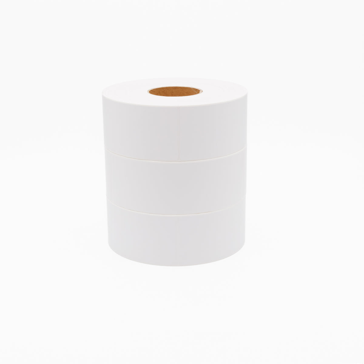 Thermal Direct Label Paper White Permanent 75mm x 230mm Perf. 750/roll 76mm core - Omni Packaging 