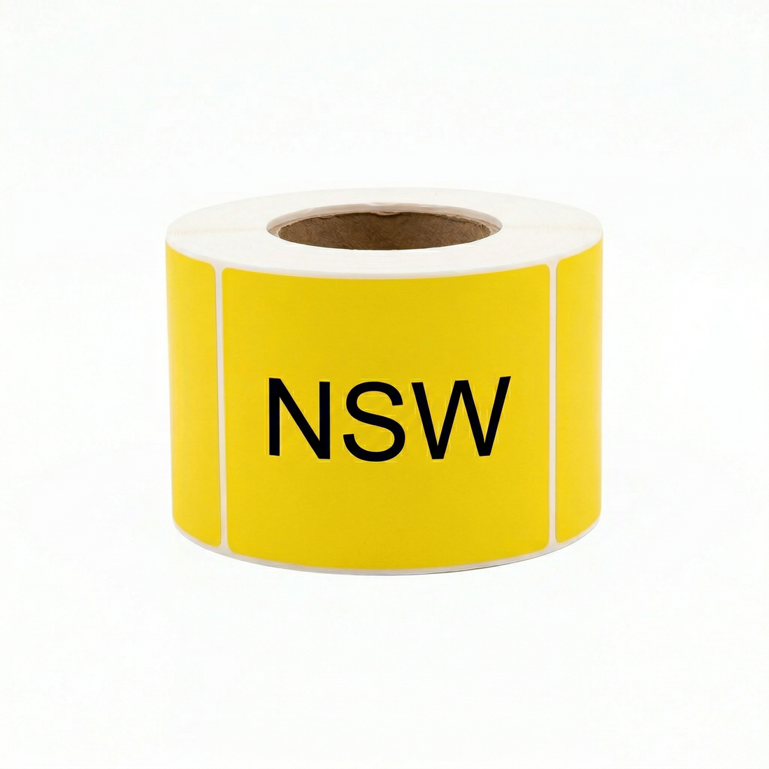 Thermal Labels (NSW - Yellow) 102mm x 150mm 500/roll 76mm core - Omni Packaging 