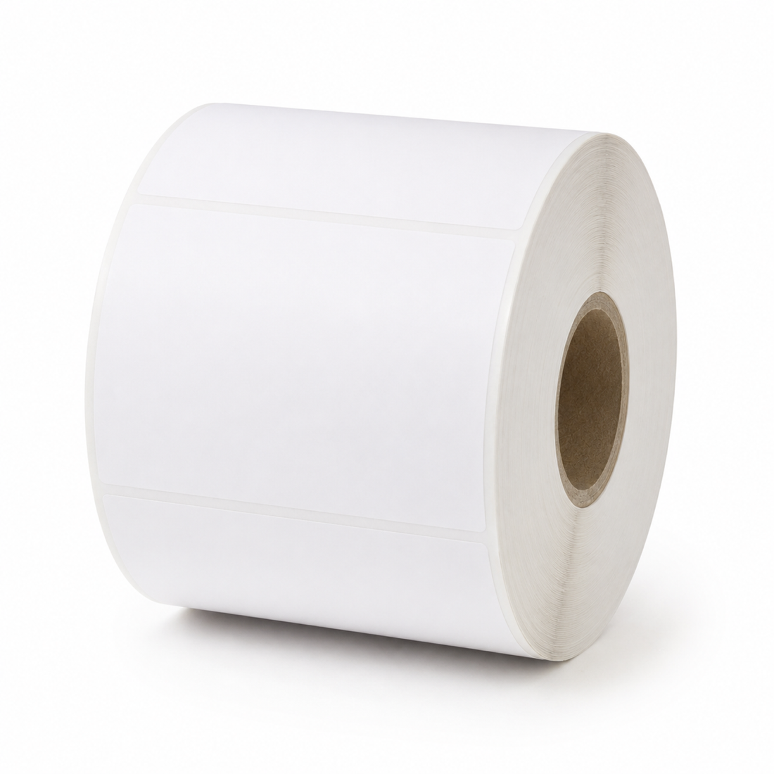 Thermal Labels Direct 100mm x 100mm 1000/roll 25mm core White - Omni Packaging 