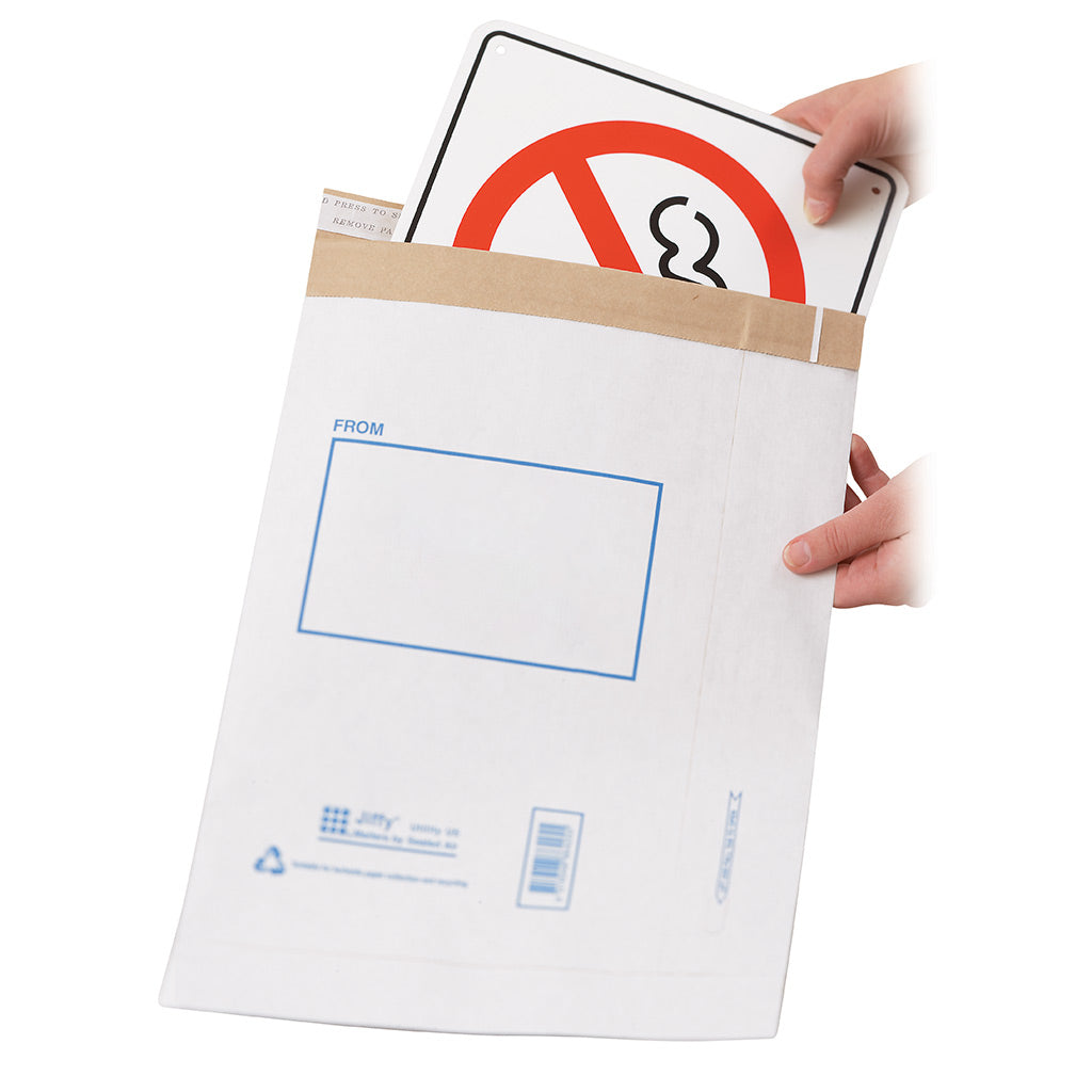 Cardboard Envelopes White Size 2 215mmW x 280mmL 200/ctn - Omni Packaging 
