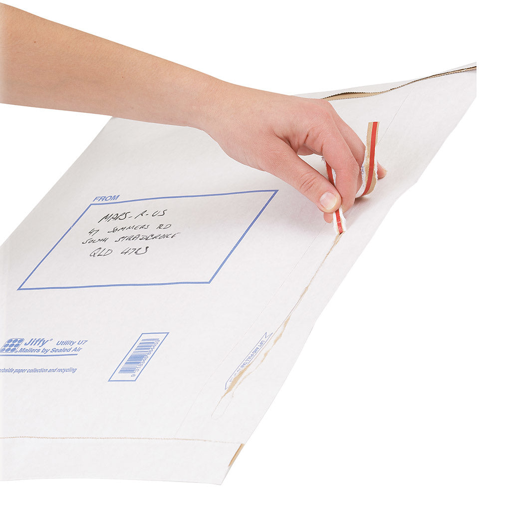 Cardboard Envelopes Jiffy Brown U6 300mmW x 405mmL 200/ctn - Omni Packaging 