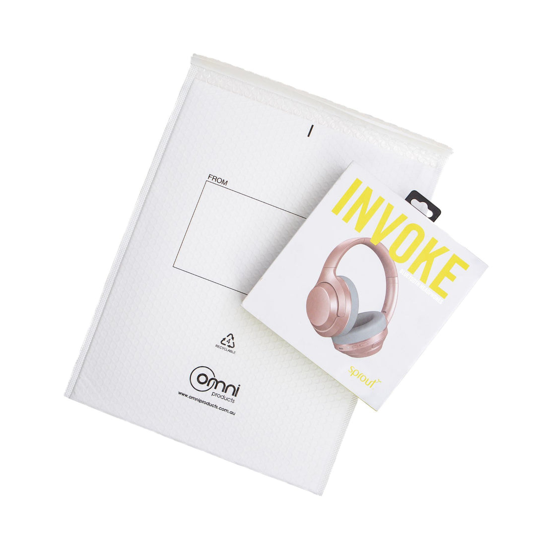 Padded Bubble Mailers White 240mmW x 345mmL 150/ctn - Omni Packaging 