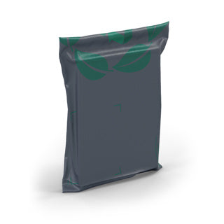 Recycled Courier Bag Poly Mailer Grey - 190mmW x 260mm (1000 pack) - Omni Packaging 