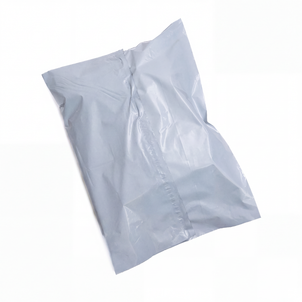 Recycled Courier Bag Poly Mailer White - 430mmW x 545mmL + 50mm (250/carton)