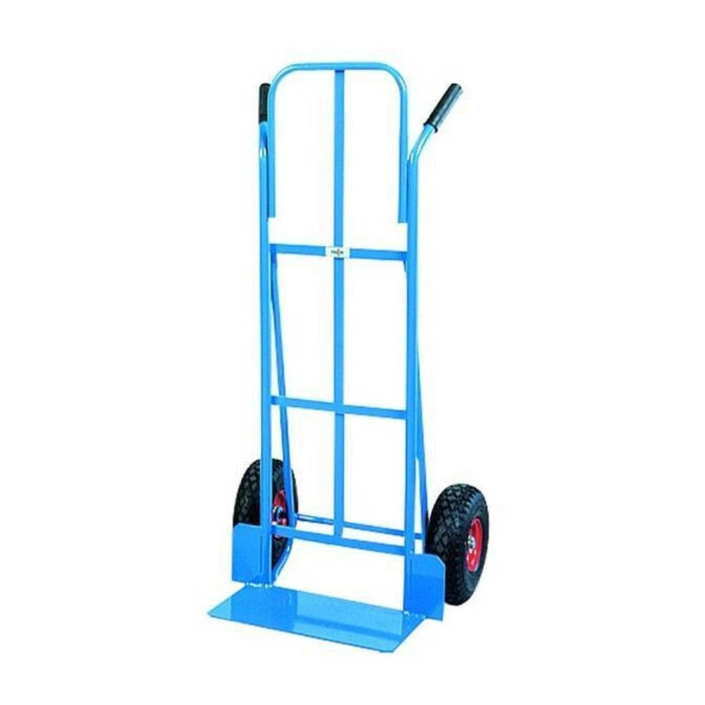 Hand Truck 180kg Multi Purpose / Pneumatic Tyres / Straight Handle - Omni Packaging 