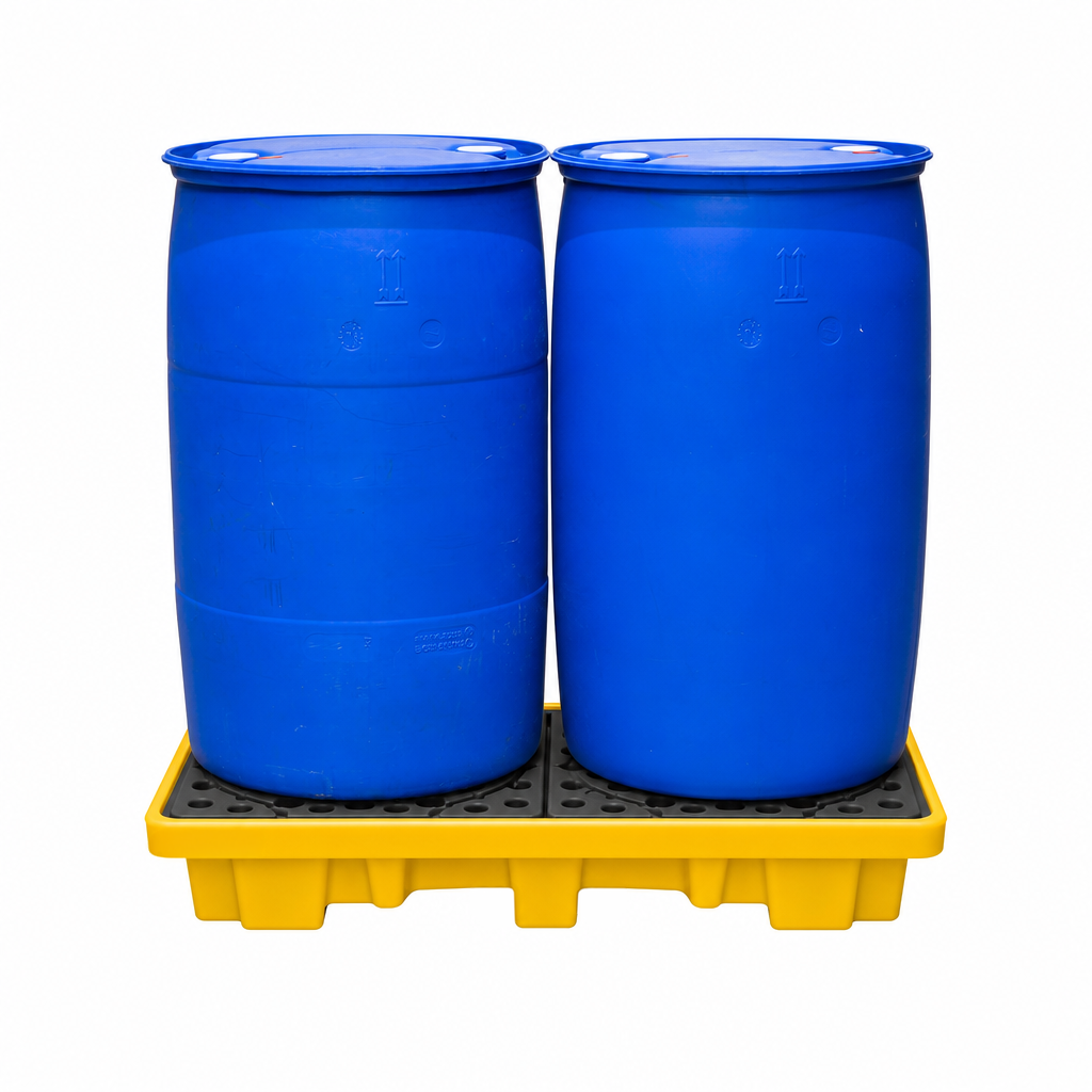 2 Drum Bunded Pallet 1300mm x 680mm x 300mm