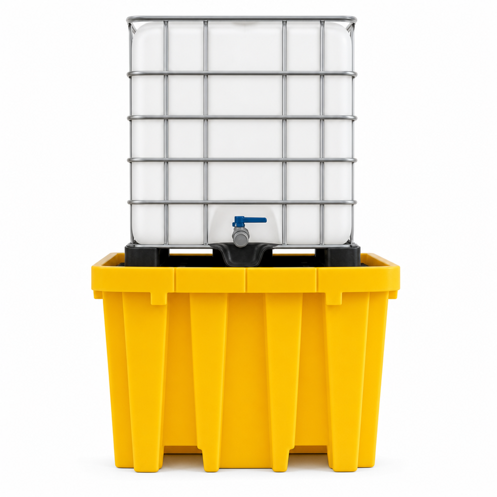 IBC Container Spill Pallet 1380mm x 1380mm x 900mm