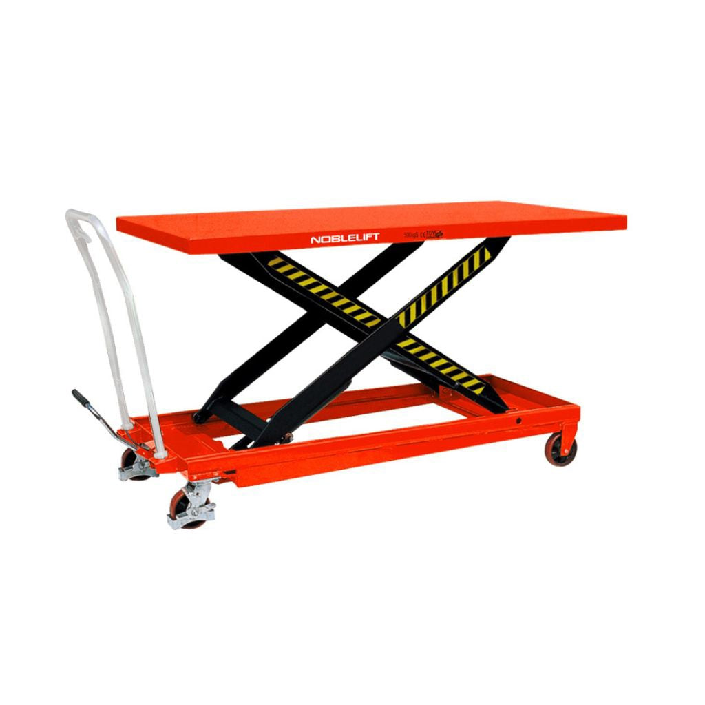 Scissor Lift Table 500Kg 850mm x 500mm - Omni Packaging 