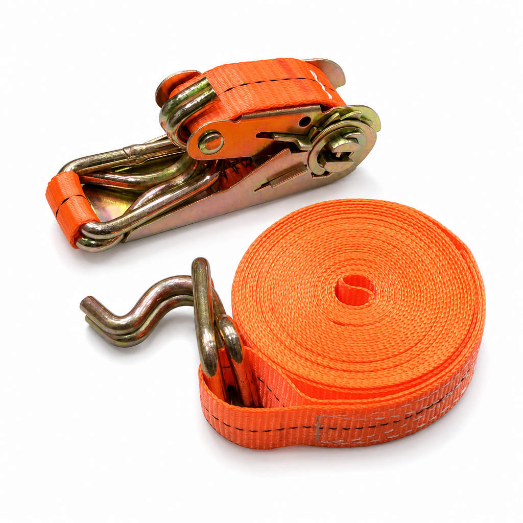 Ratchet Strap / Tie Downs - 25mm x 5m 0.8T - Omni Packaging 