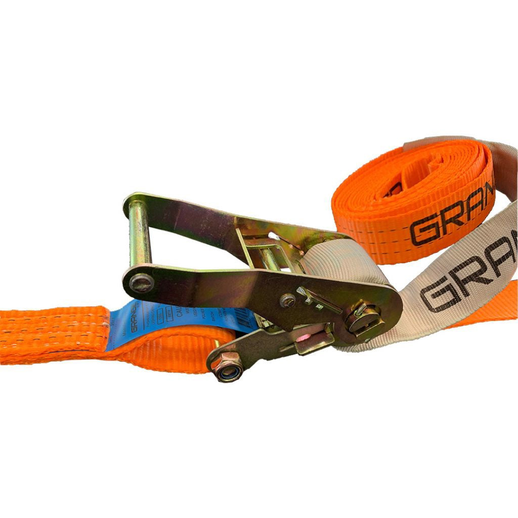 Ratchet Strap / Tie Downs - 50mm x 9m 2.5T - Omni Packaging 