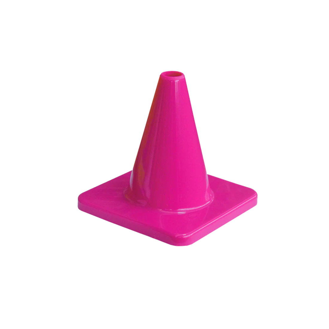 Mini Safety Cones 300mmH x 150mm x 150mm Pink - Omni Packaging 