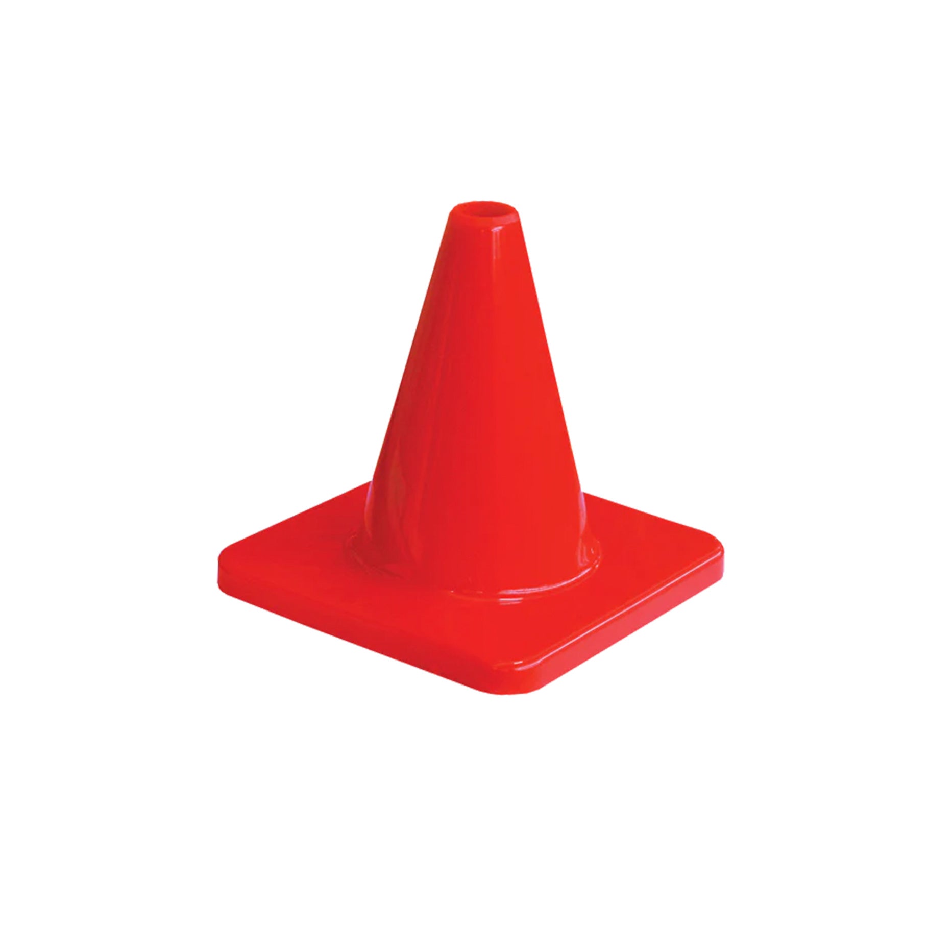 Mini Safety Cones 300mmH x 150mm x 150mm Red - Omni Packaging 