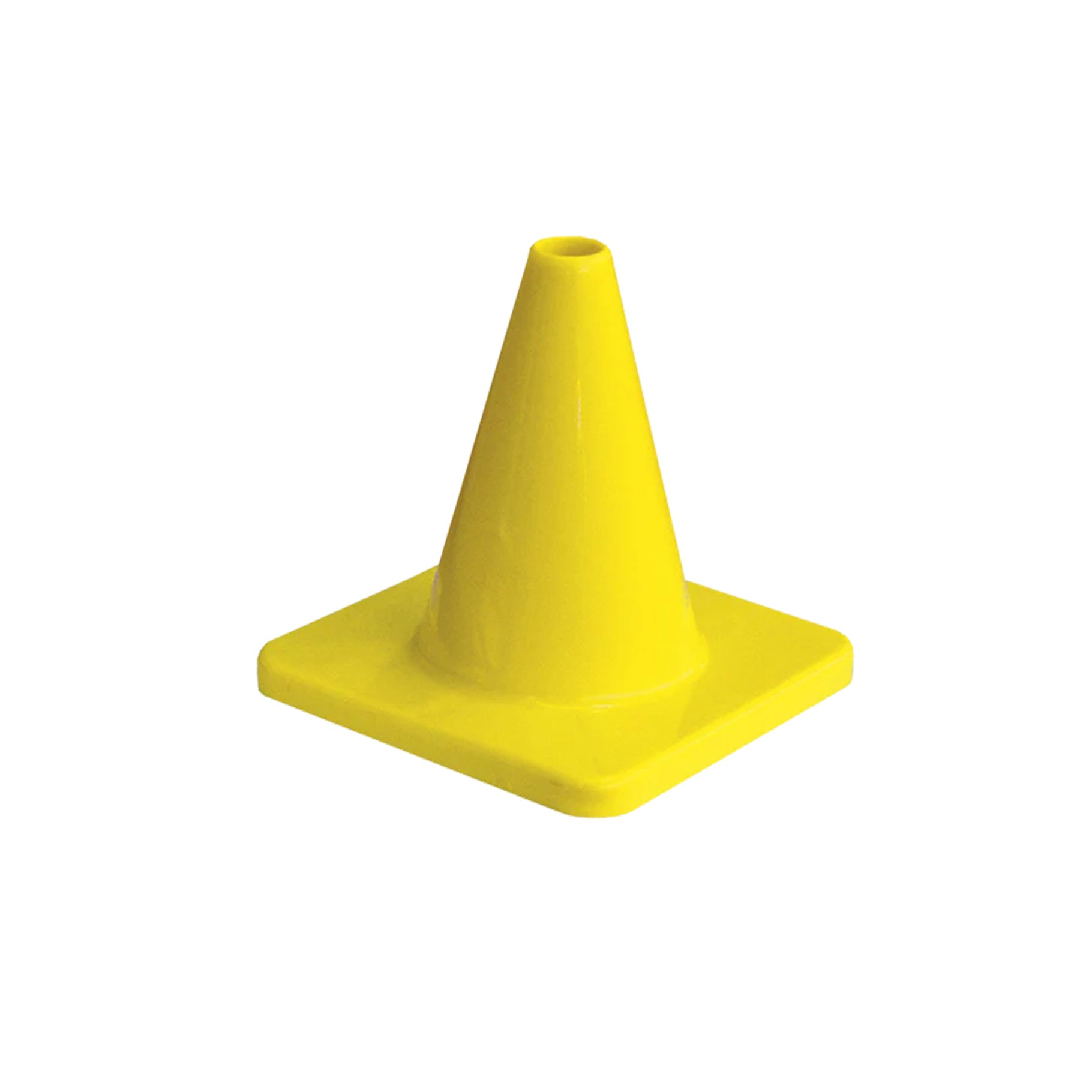 Mini Safety Cones 300mmH x 150mm x 150mm Yellow - Omni Packaging 