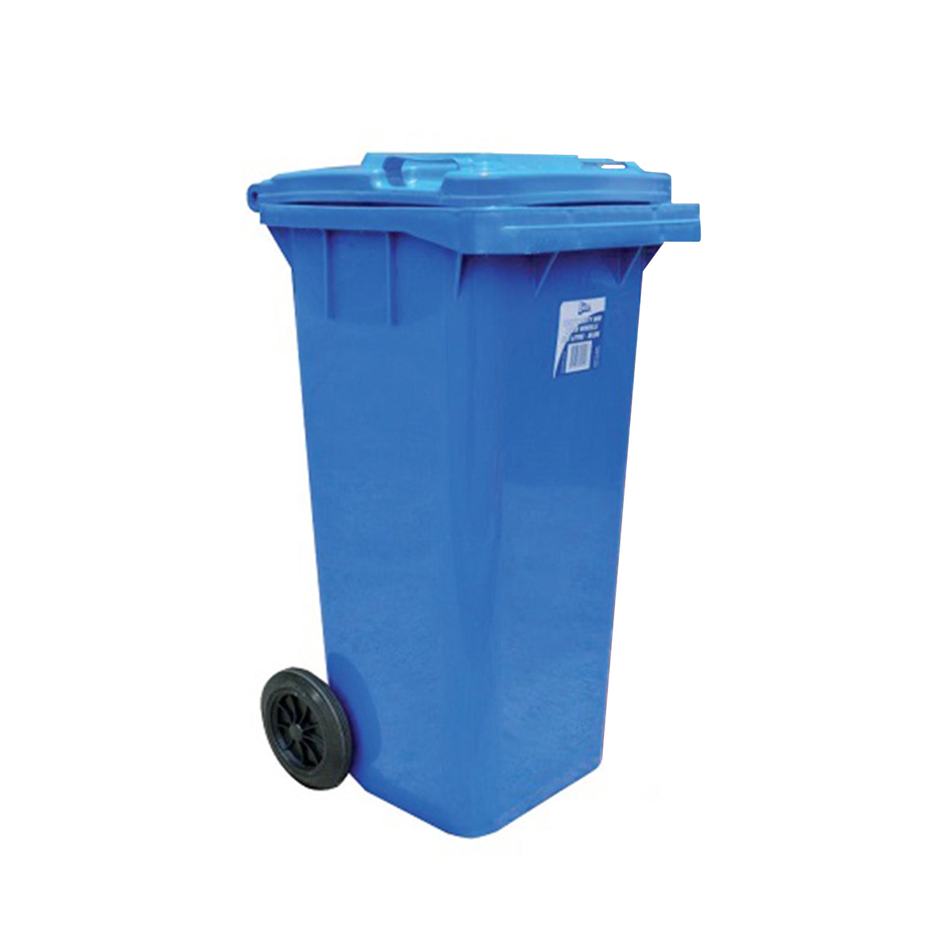 120 Litre Wheelie Bin Blue W468 x D550 x H940mm - Omni Packaging 