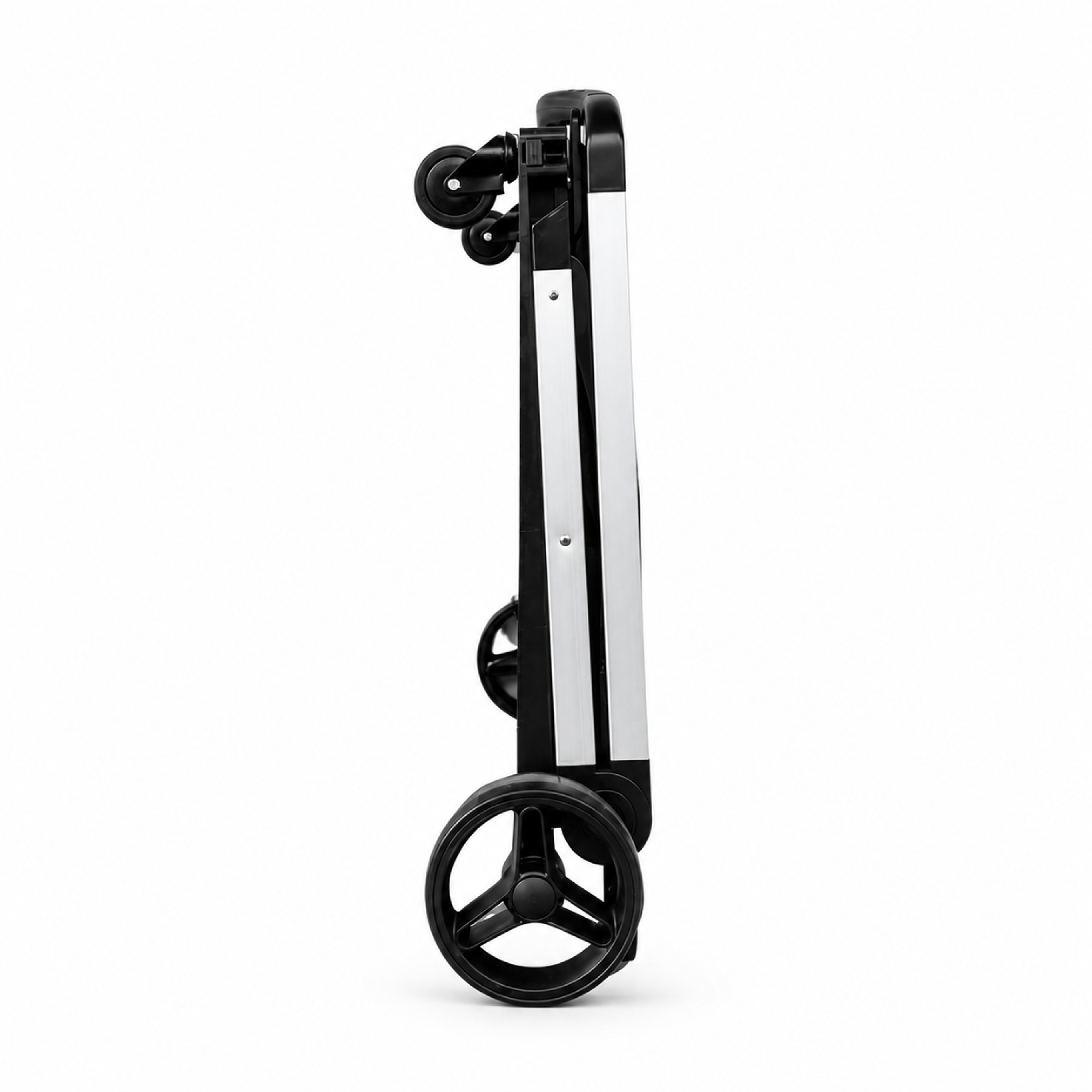 50Kg Rated Portable Aluminium Folding Trolley With Crate - Omni Packaging 