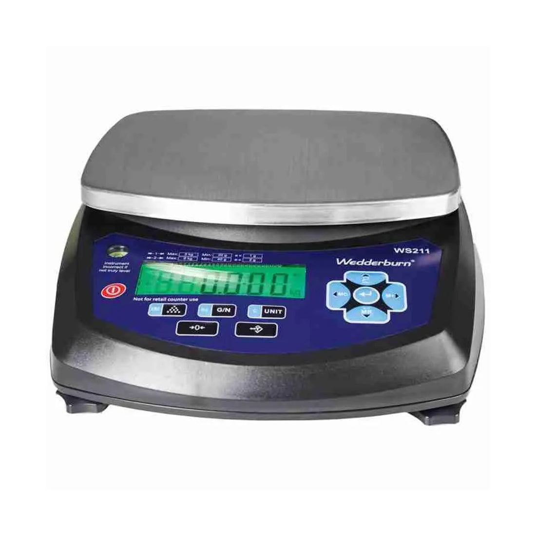 Digital Bench Scale 250mm x 197mm 30KG capacity - Omni Packaging 