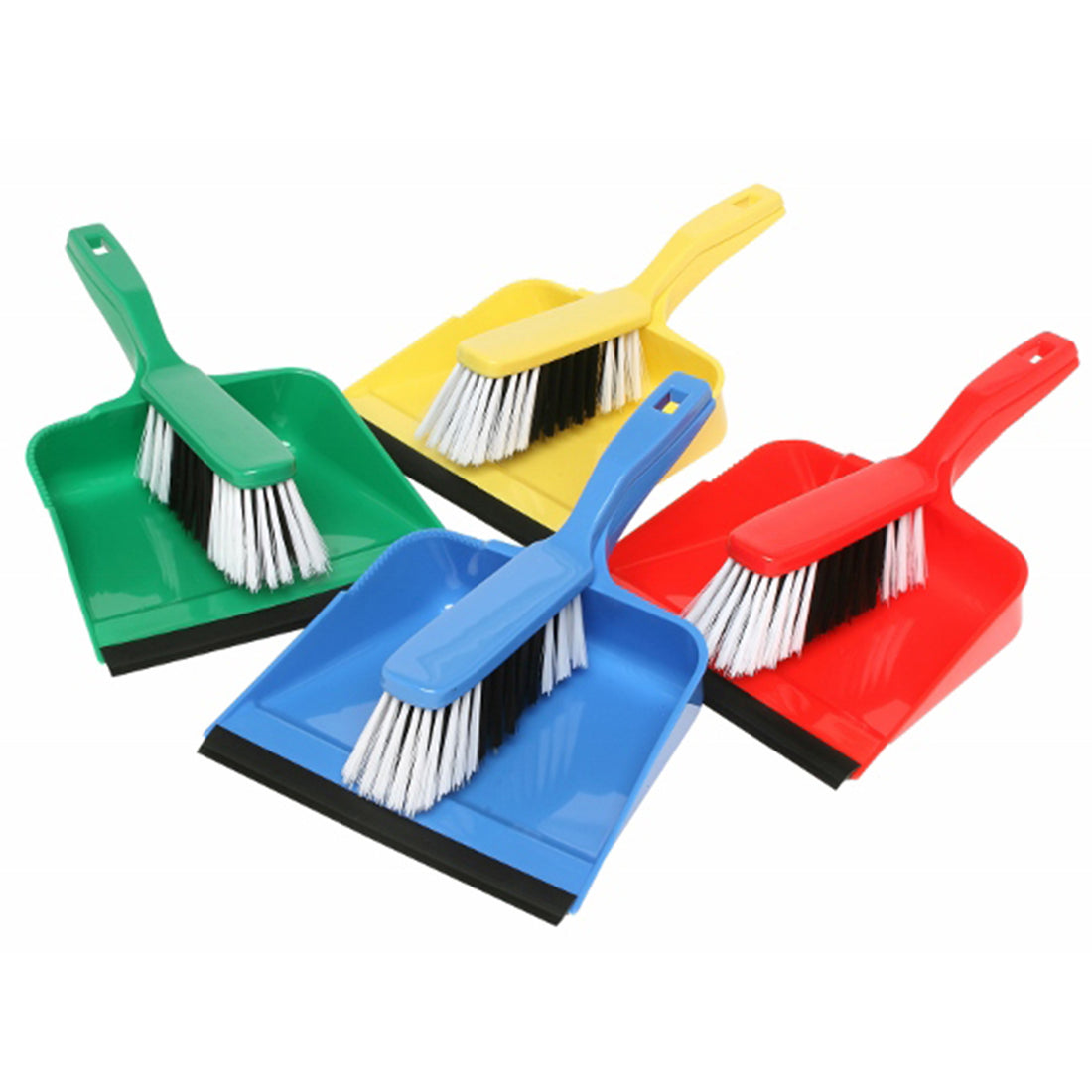 Dustpan & Brush Set Blue - Omni Packaging 
