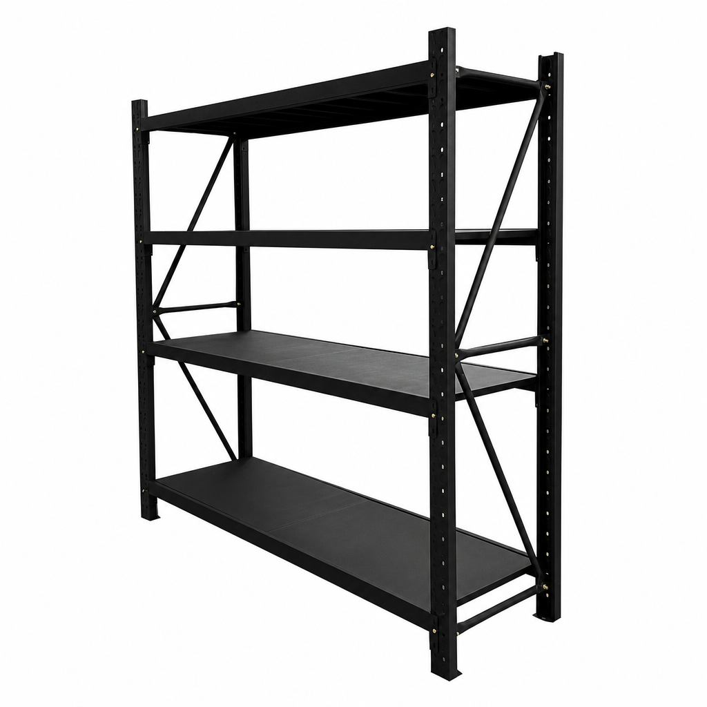 Heavy Duty Steel Shelving 2400mmH x 600mmW x 2400mmL