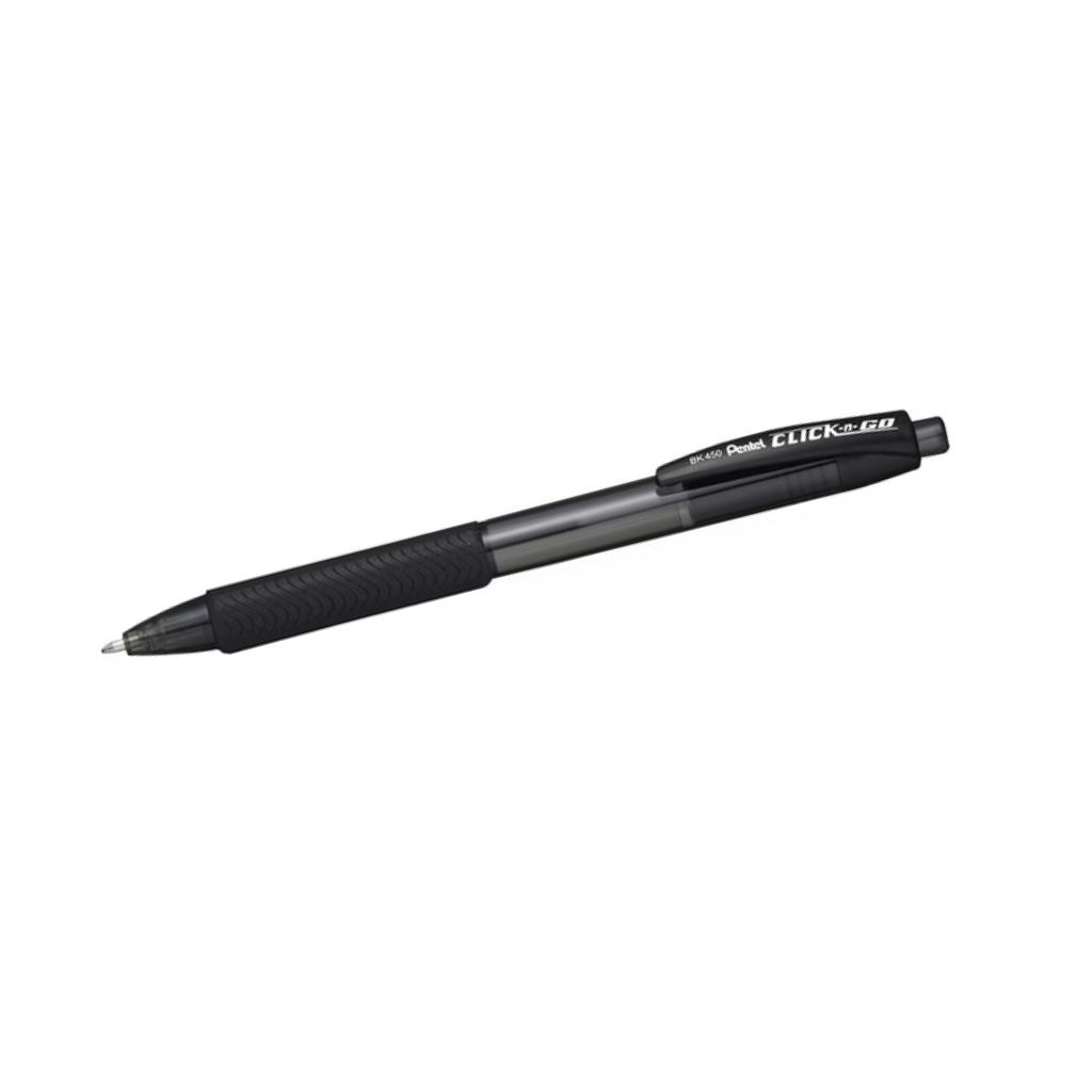 Retractable Ballpoint Pen - Black - Omni Packaging 