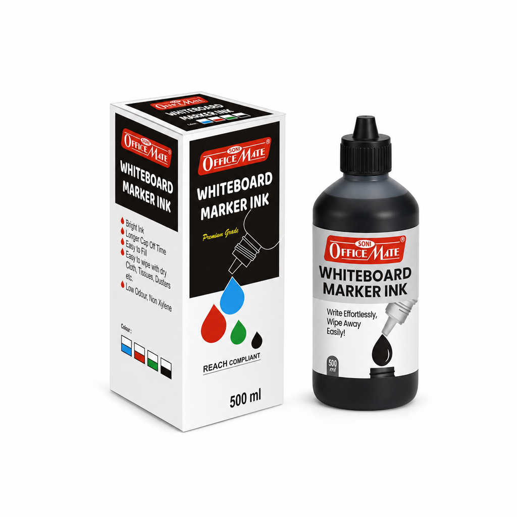 Black Whiteboard Marker Ink Refill 500mL