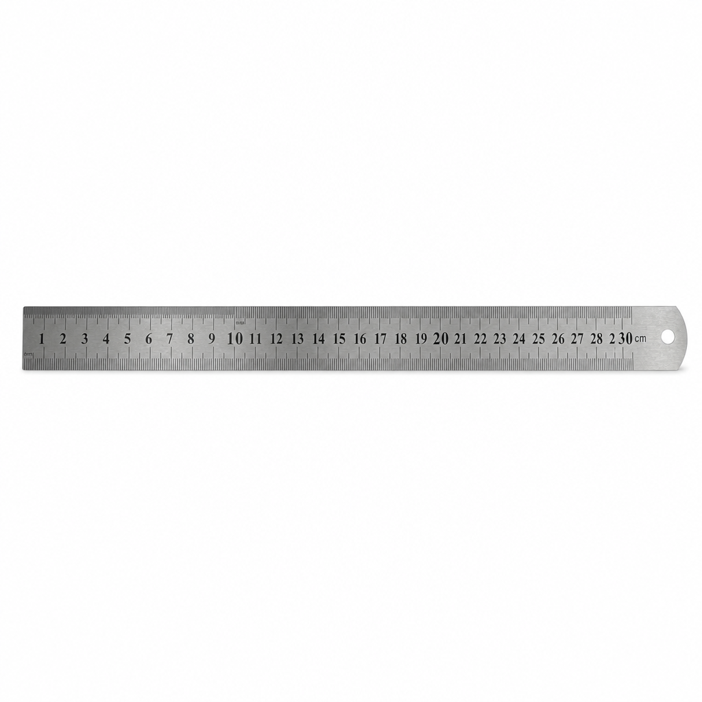 30cm Stainless Steel Ruler