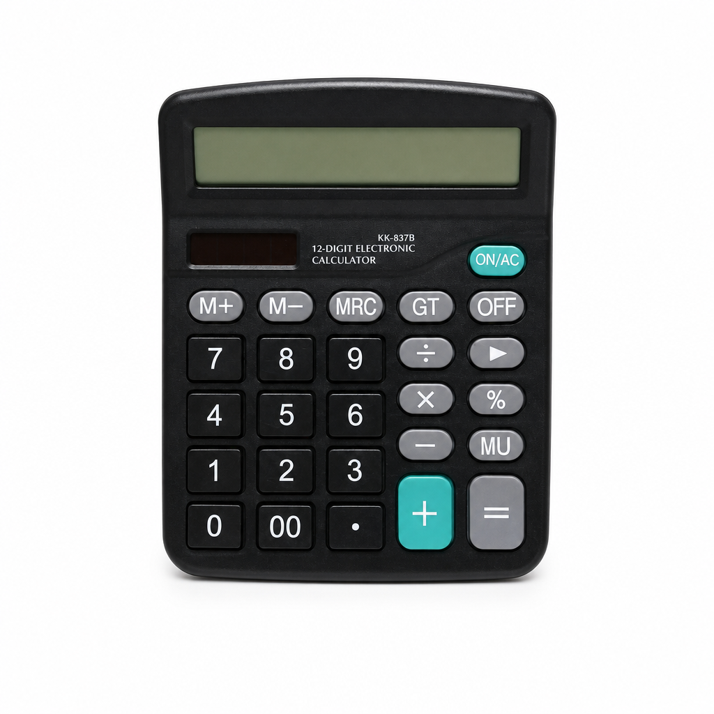 12 Digit Calculator