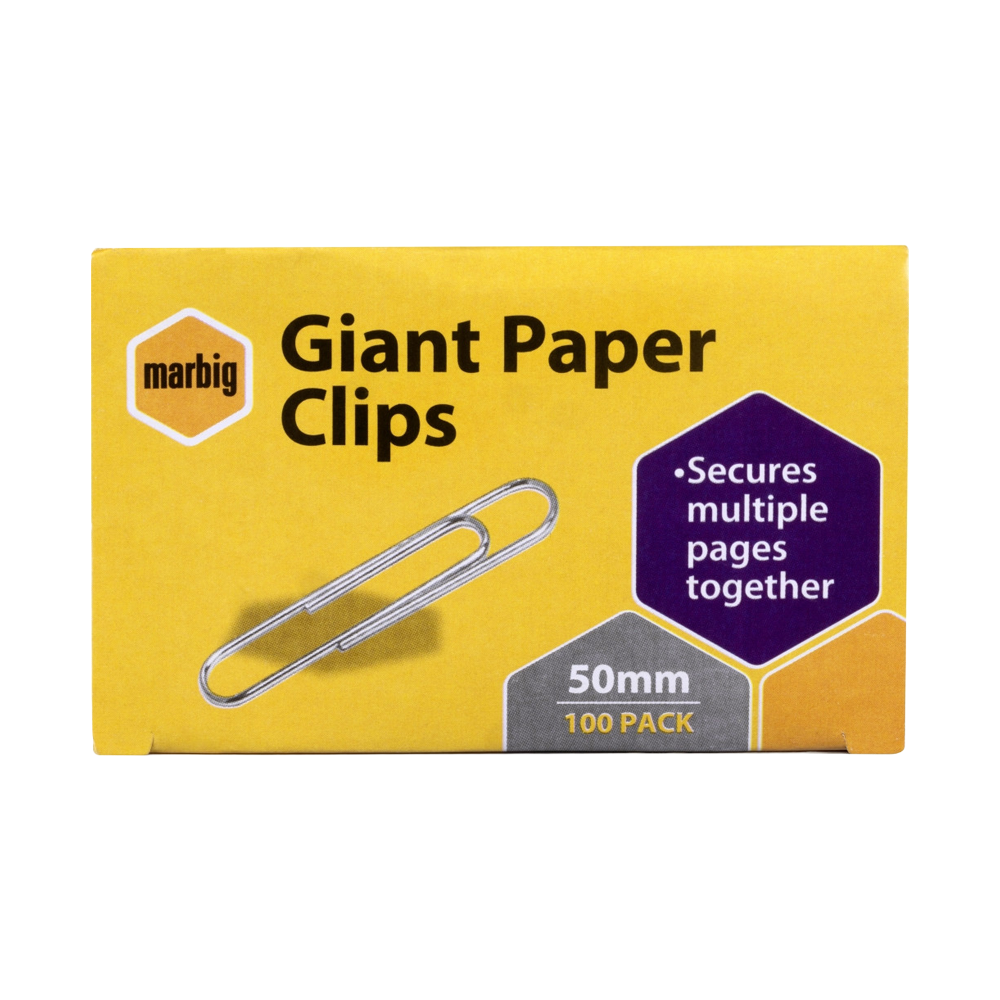 Paper Clips 50mm 100 Pack