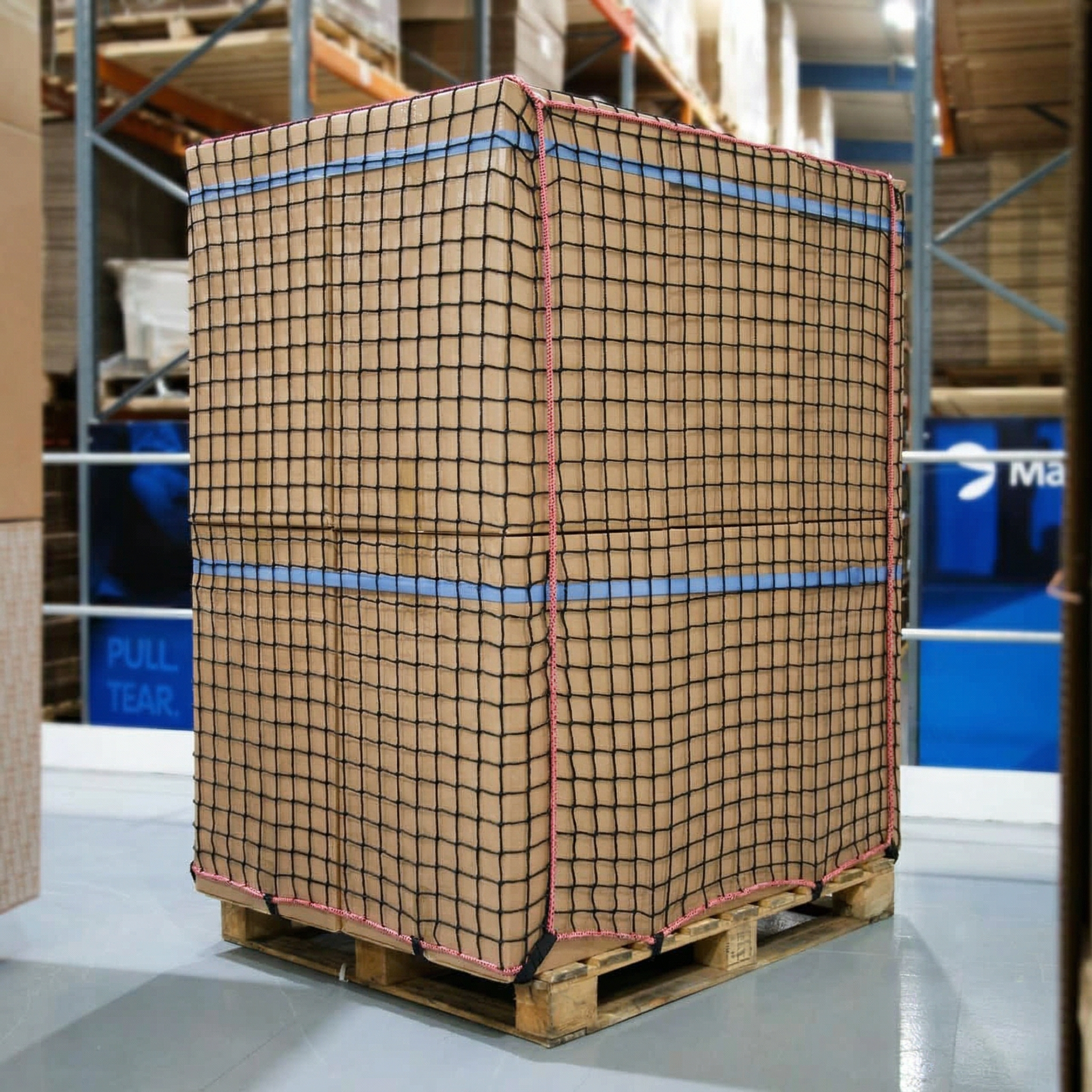Reusable Pallet Netting 1200mm x 1200mm x 1200mm