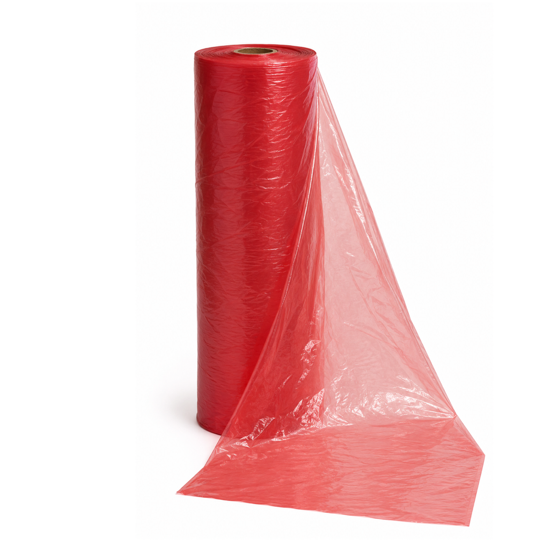 Pallet Bag Omni Tinted Red 1220mm + 1220mm x 2600mm x 30um 50/roll - Omni Packaging 