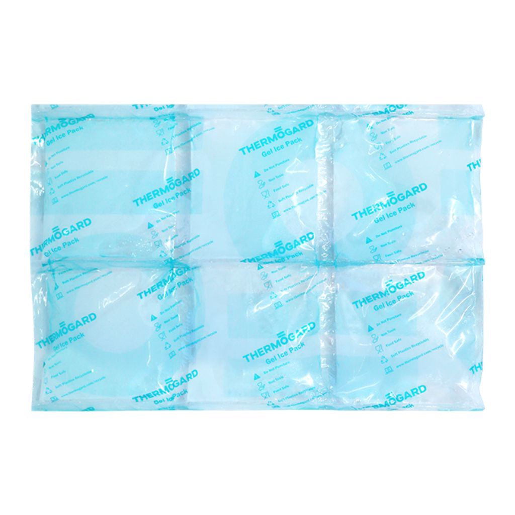 Gel Chill Ice Packs 290mm x 220mm 6 Cell 400g 45/ctn - Omni Packaging 