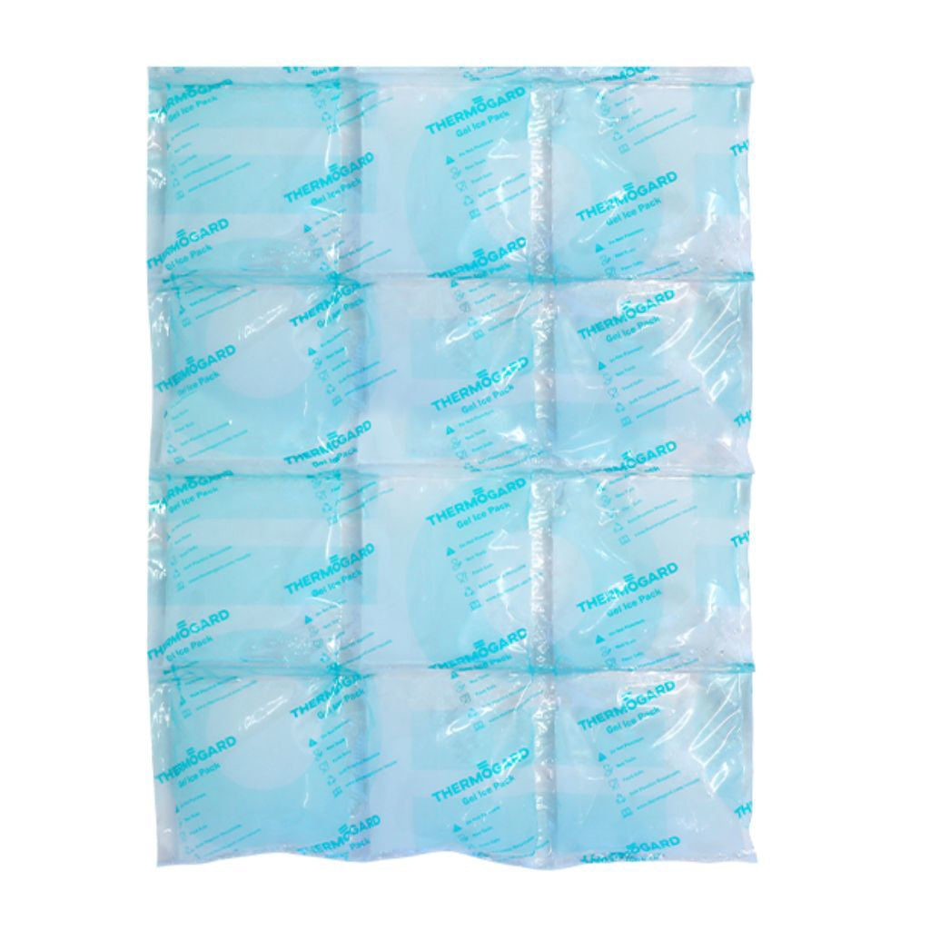 Gel Chill Ice Packs 290mm x 360mm 12 cell 800g 25/ctn - Omni Packaging 