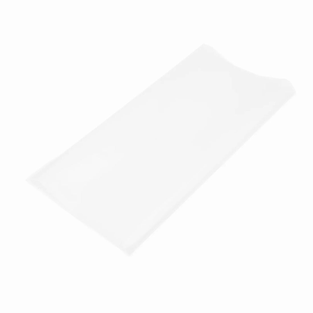 Poly Bags LDPE Nat 450mm x 460mm + 50mm lip with permanent adhesive seal 60um 250/ctn - Omni Packaging 