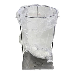 Poly Bags LDPE Natural 280 + 180mm x 450mm 120um 250/roll - Omni Packaging 