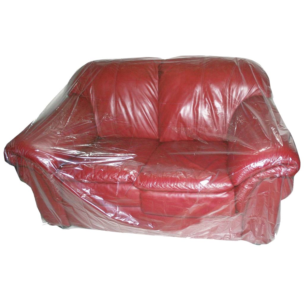 Plastic Lounge Chair Bag Clear 1950mm x 1600mm x 30um 100 bags/roll - Omni Packaging 