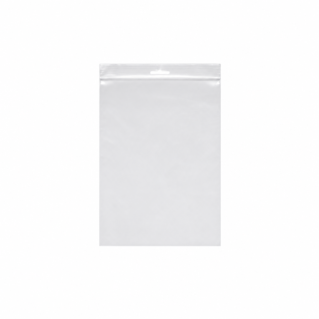 Clear Resealable Zip Lock Magic Seal Bags 205mm x 255mm x 100um 1000 Per Carton