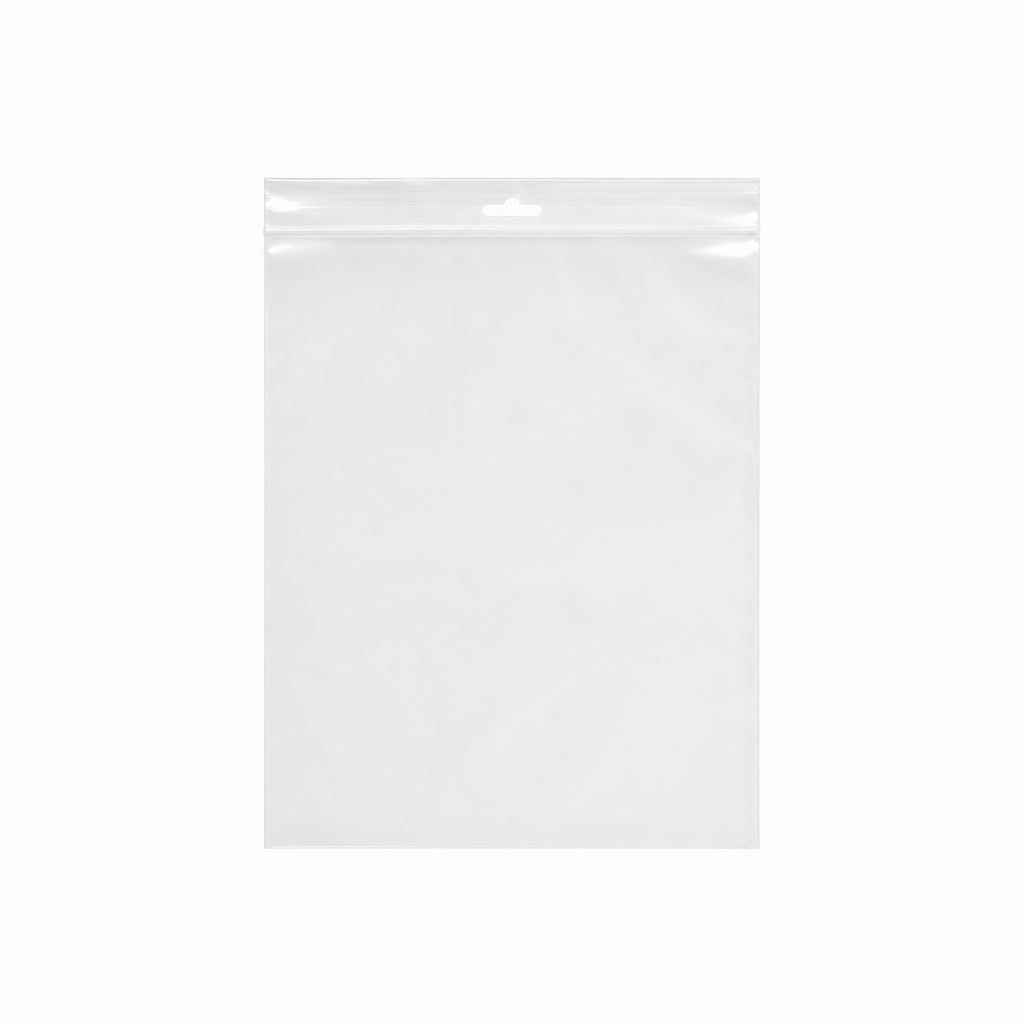 Clear Resealable Zip Lock Magic Seal Bags 380mm x 480mm x 100um 500 Per Carton