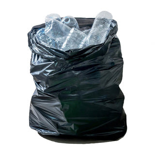 Drum Liner Garage Bags in carton 205 Litre Black 1000mm x 1500mm x 100um 50/ctn - Omni Packaging 