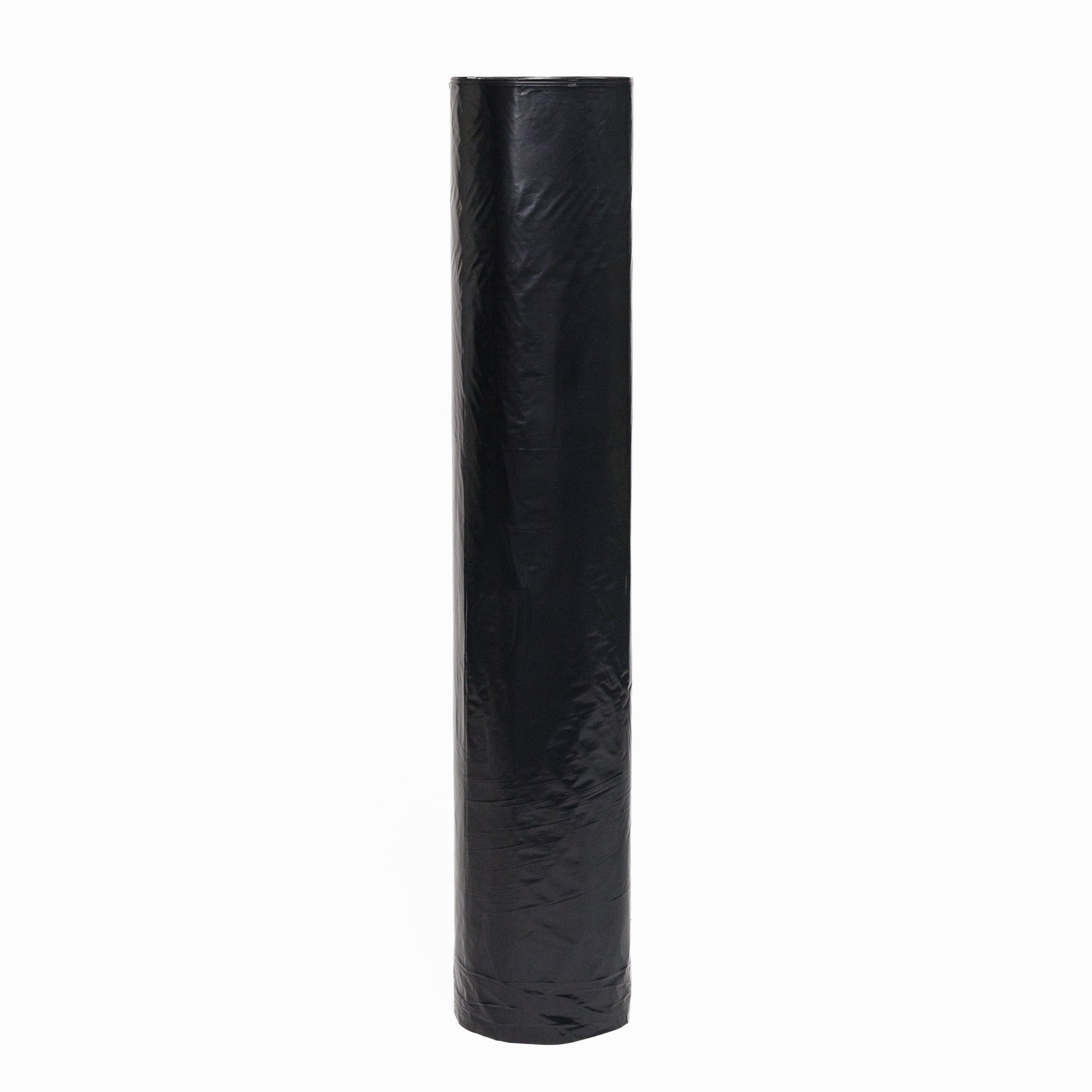 Drum Liner Garage Bags on roll 205 Litre Black 1000mm x 1500mm x 50um 100/roll - Omni Packaging 