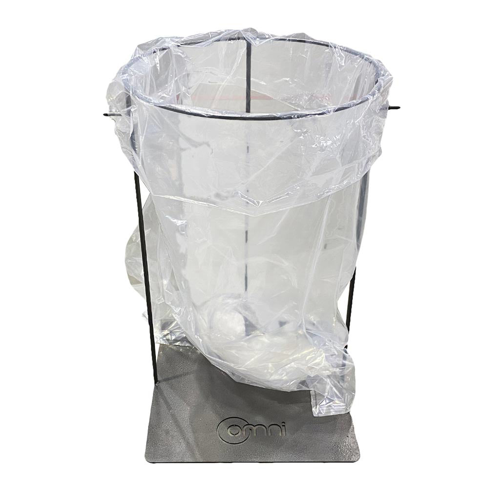 Drum Liner Garage Bags on roll 205 Litre Clear 1000mm x 1500mm x 100um 50/roll - Omni Packaging 