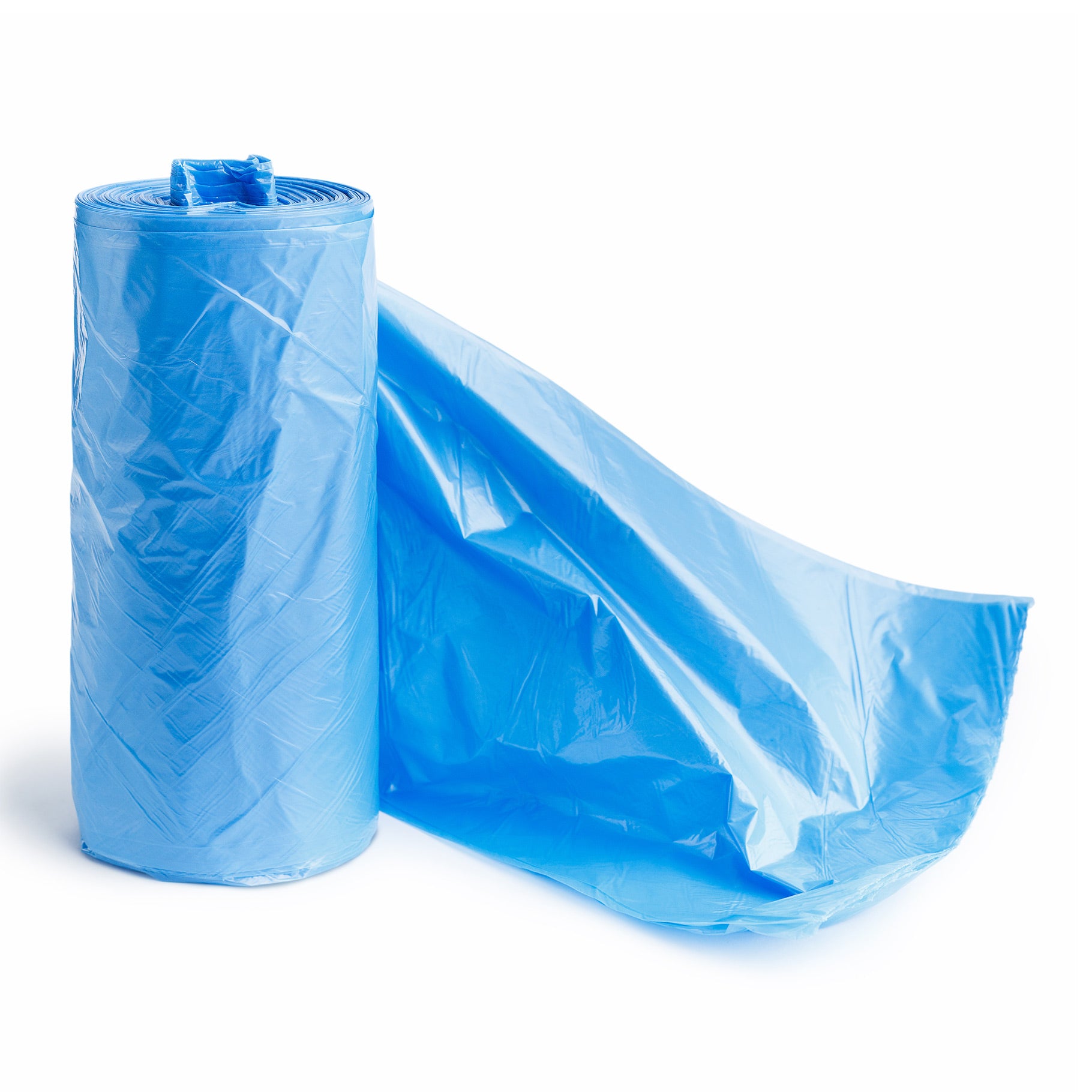 Carton Liner Bags HDPE 640mm + 380mm x 635mm x 15um Blue 500/ctn - Omni Packaging 