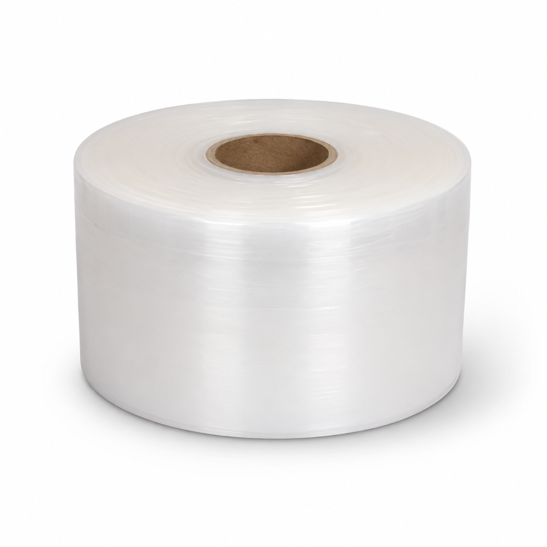 Poly Tubing LDPE Omni 100mm x 100um Natural 10kg Roll - Omni Packaging 