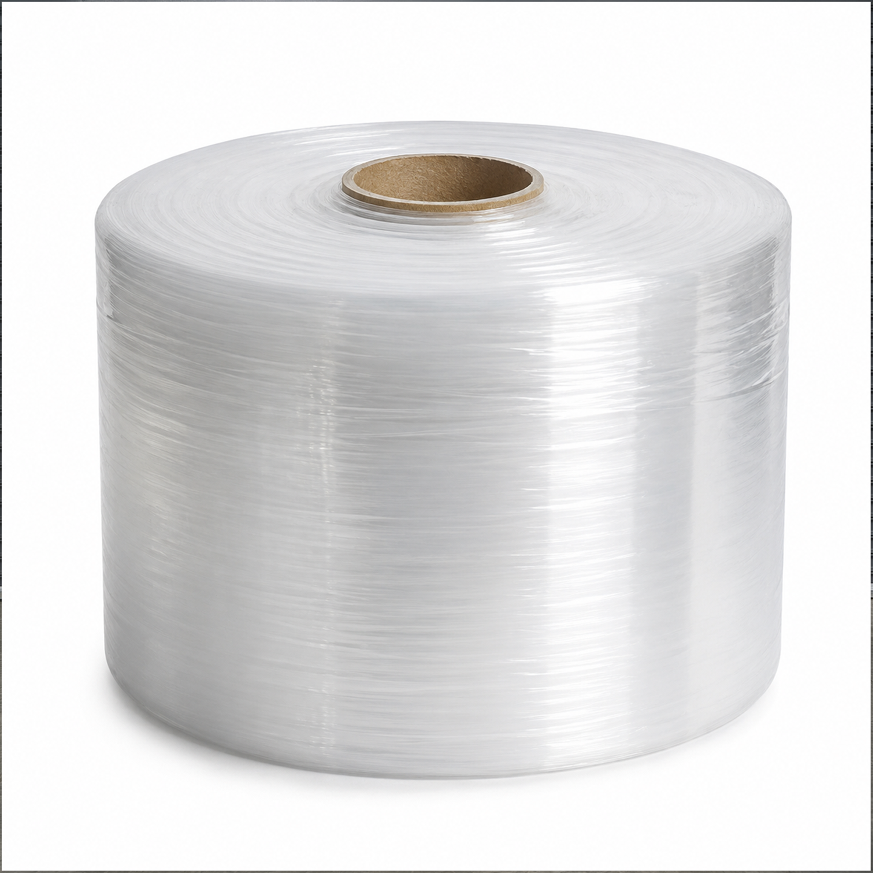 Poly Tubing LDPE Clear 200mm x 100um x 679m 25kg Roll - Omni Packaging 