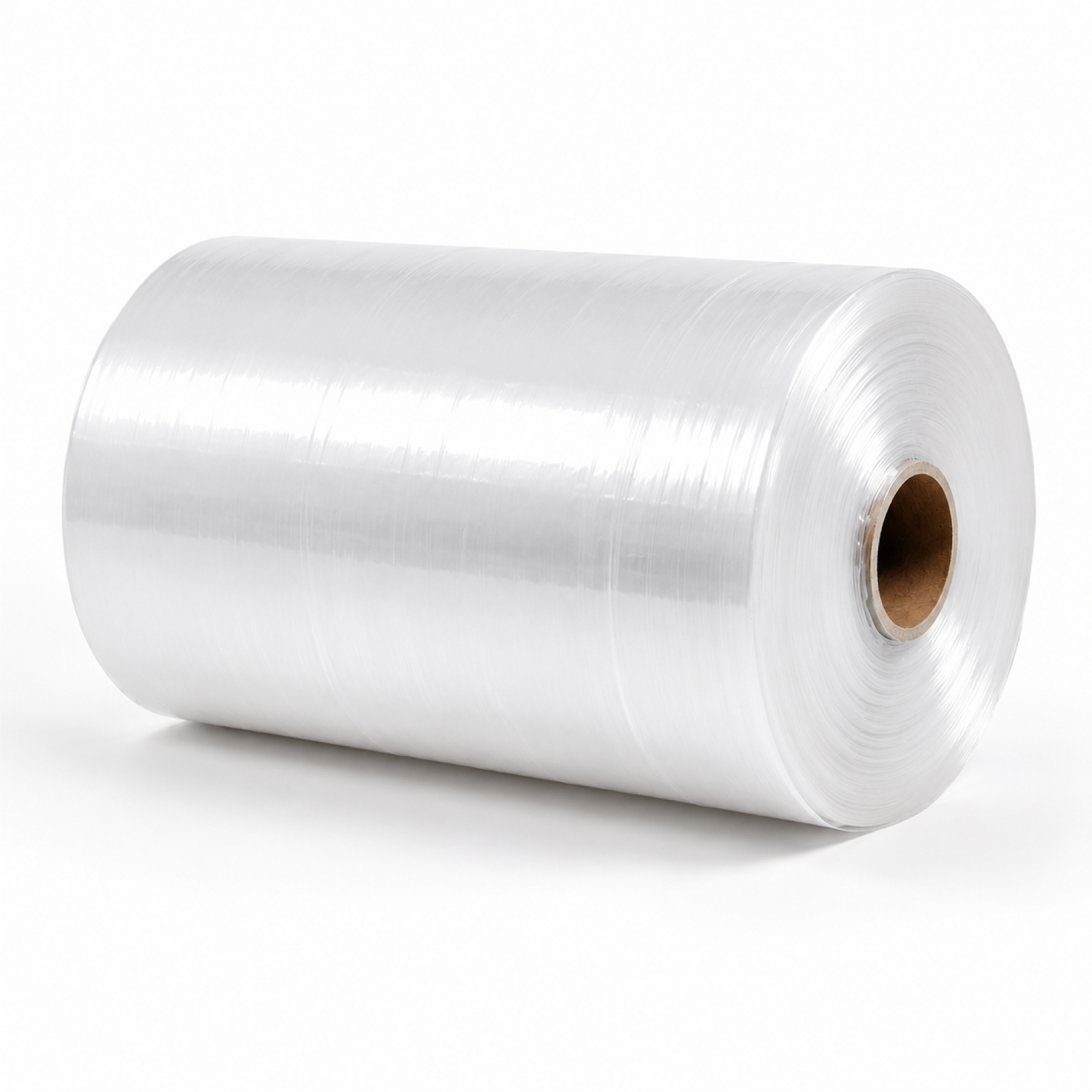 Poly Tubing LDPE Clear 400mm x 100um 340m 25kg Roll - Omni Packaging 