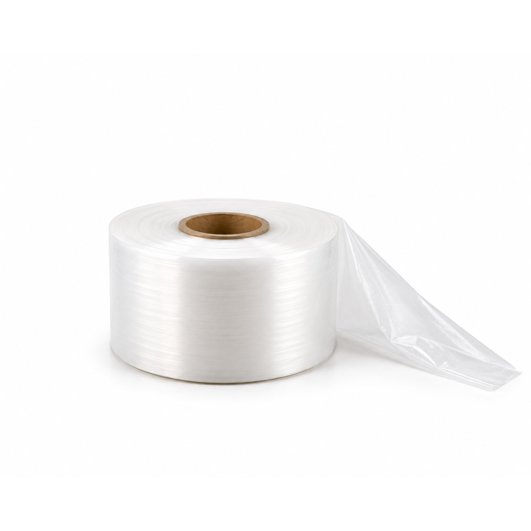 Poly Tubing LDPE Omni 800mm x100um Natural 25kg Roll - Omni Packaging 